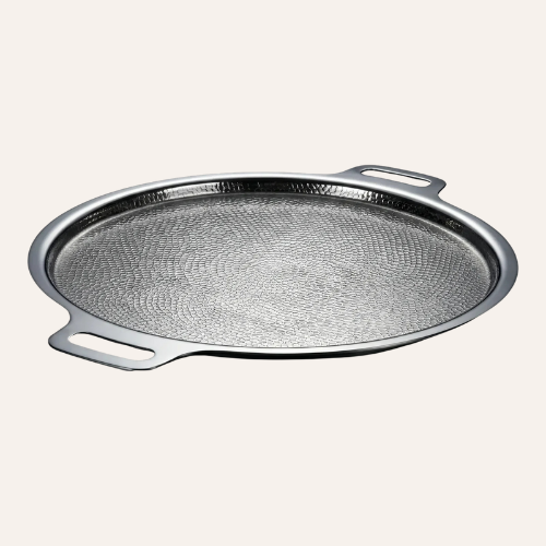 Titanium Hammered Pizza Steel