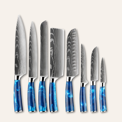 Mottomo Damascus Steel Knives