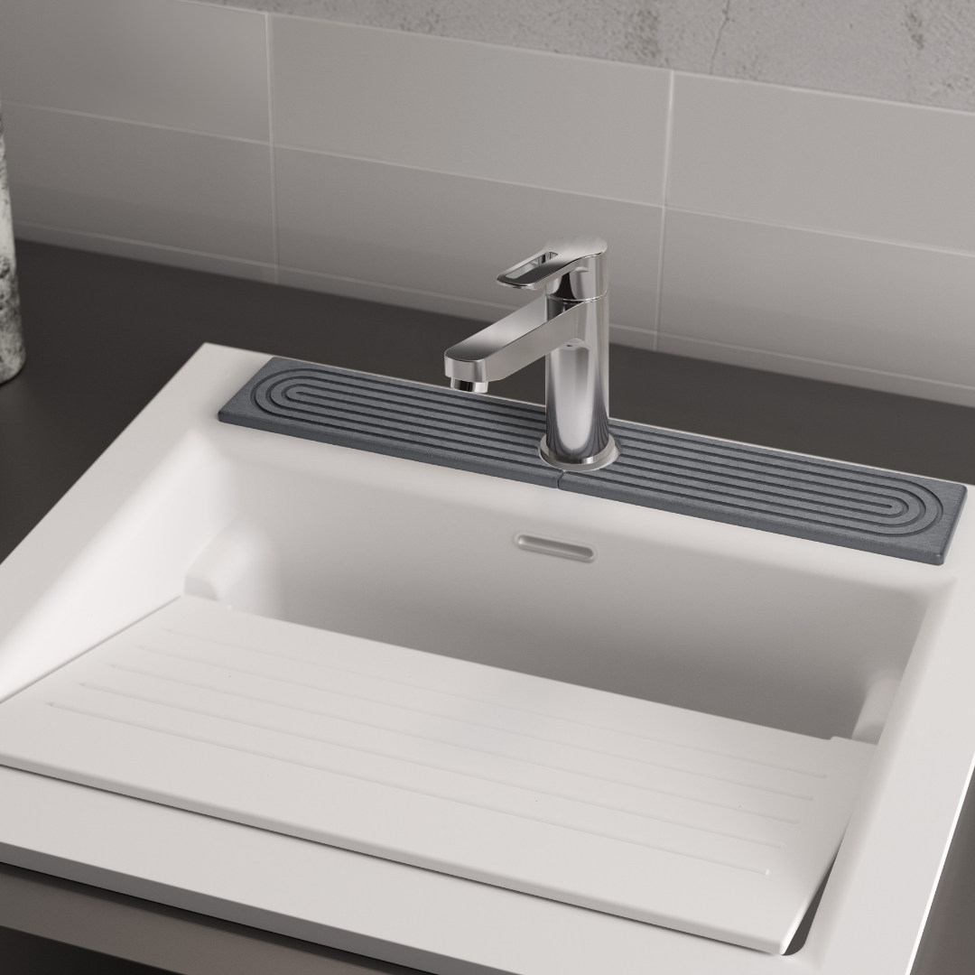 Stone sink mat