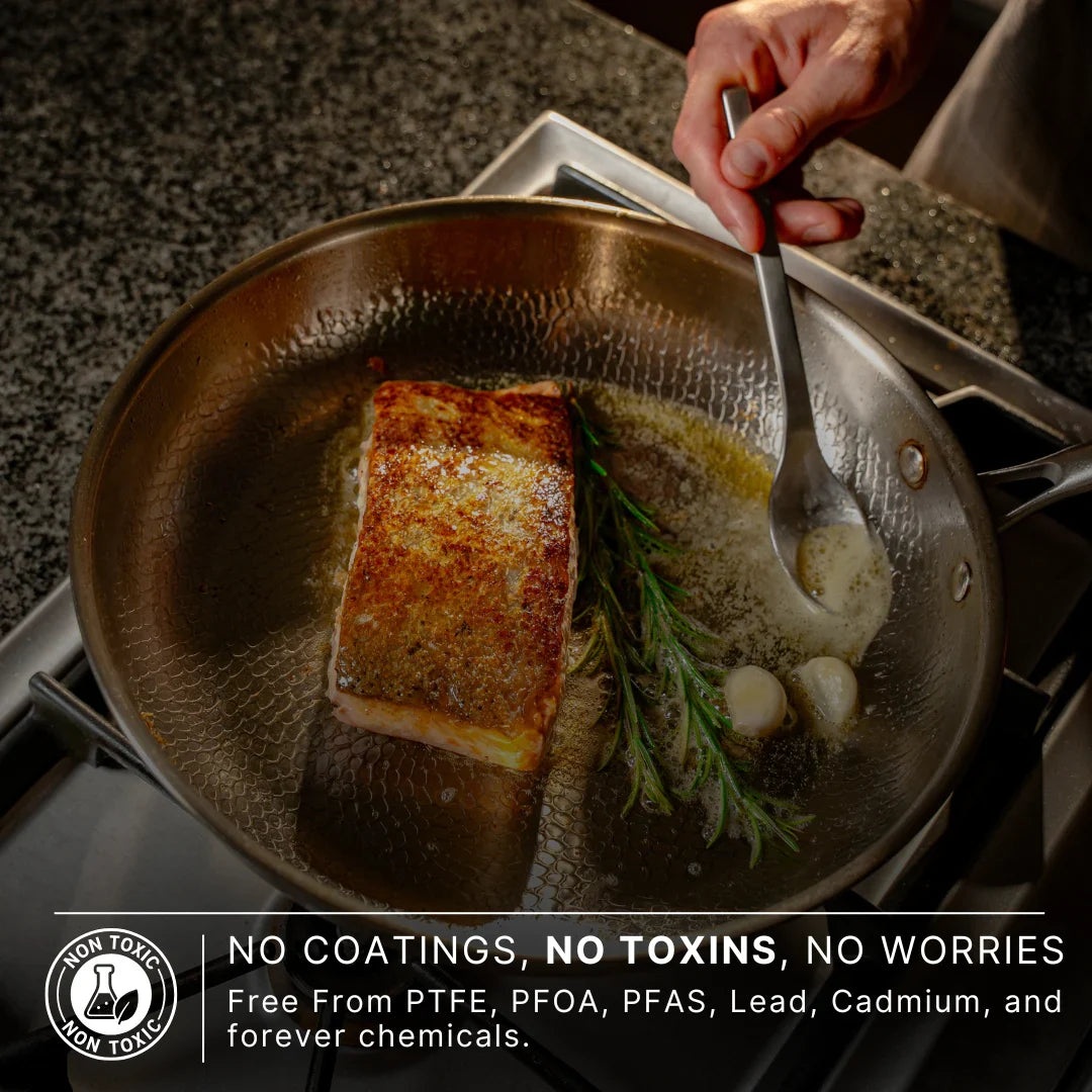 Titanium Hammered Pan Pro